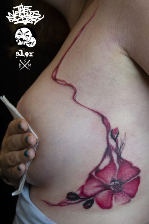 Alex-The-Needles-Factory-Coquelicots-flower-aquarelle-logo-1