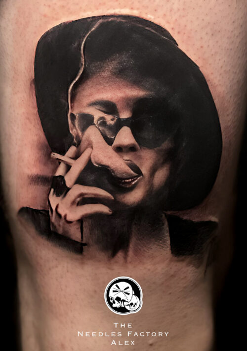 Tatouage Cuisse Marla Fight Club