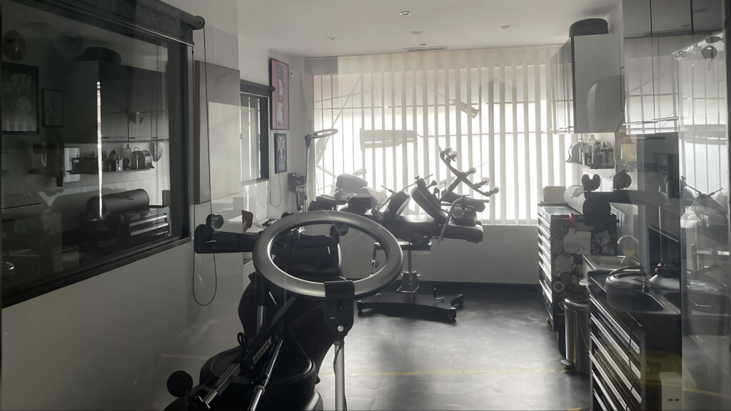 Salle de tatouage hygiène garantie