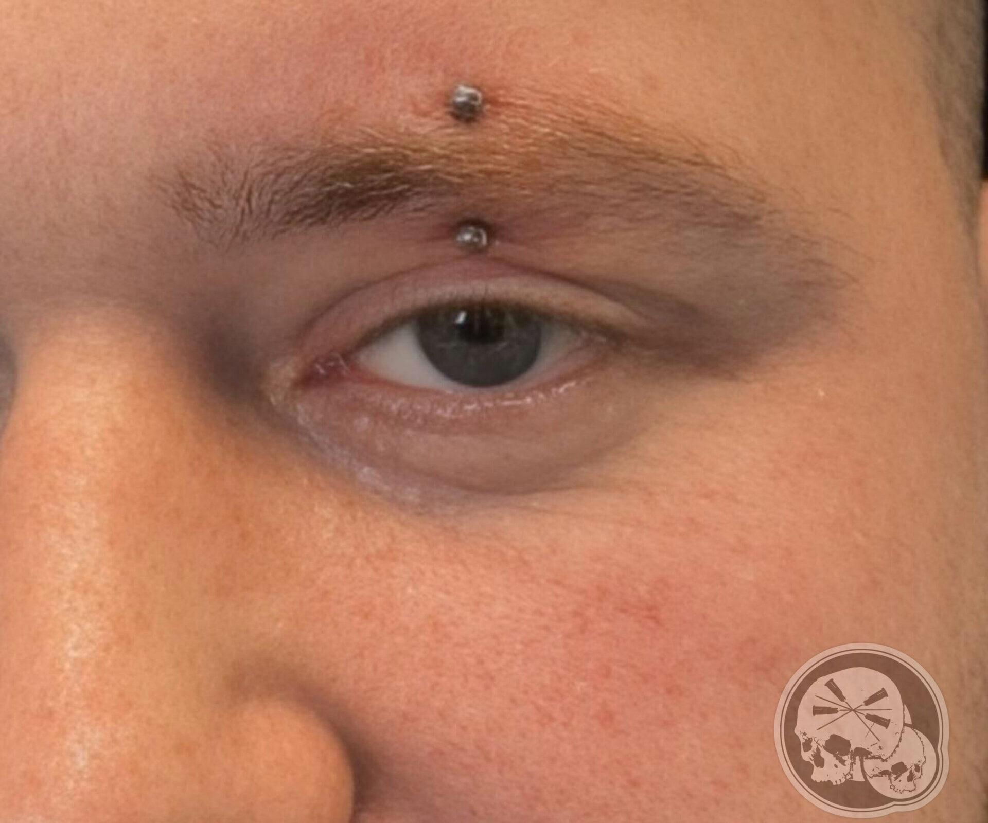 Piercing arcade centrée avec banane en titane – Boulogne-sur-Mer Piercing arcade centrée avec banane en titane – The Needles Factory Boulogne-sur-Mer
