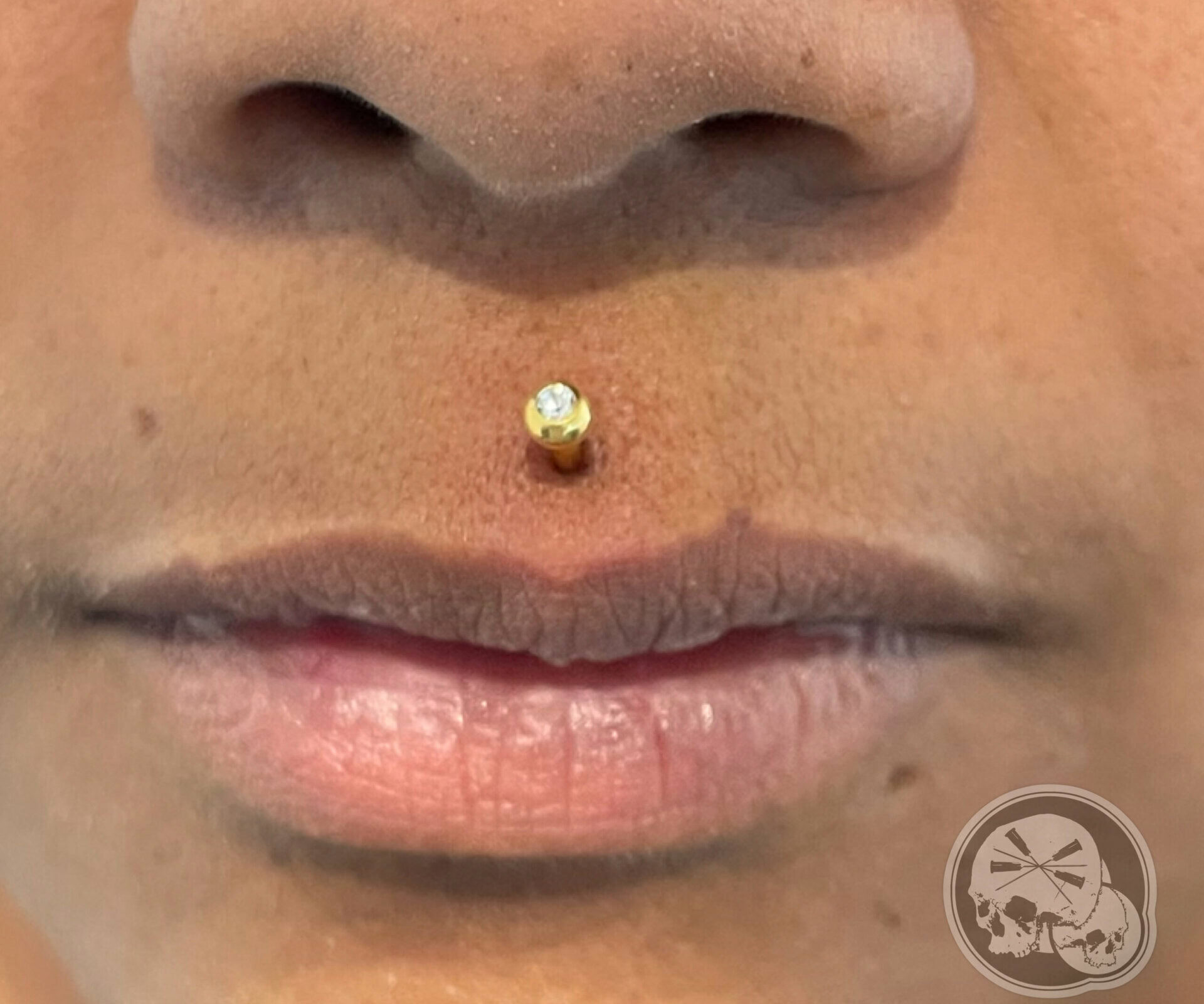 Piercing médusa avec labret PVD Gold et strass – The Needles Factory Piercing médusa avec labret PVD Gold et strass brillant – The Needles Factory Boulogne-sur-Mer