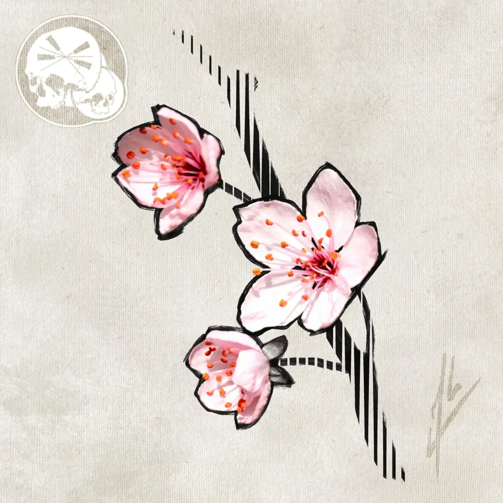 Flash tattoo sakura à Boulogne-sur-Mer (62) - The Needles Factory