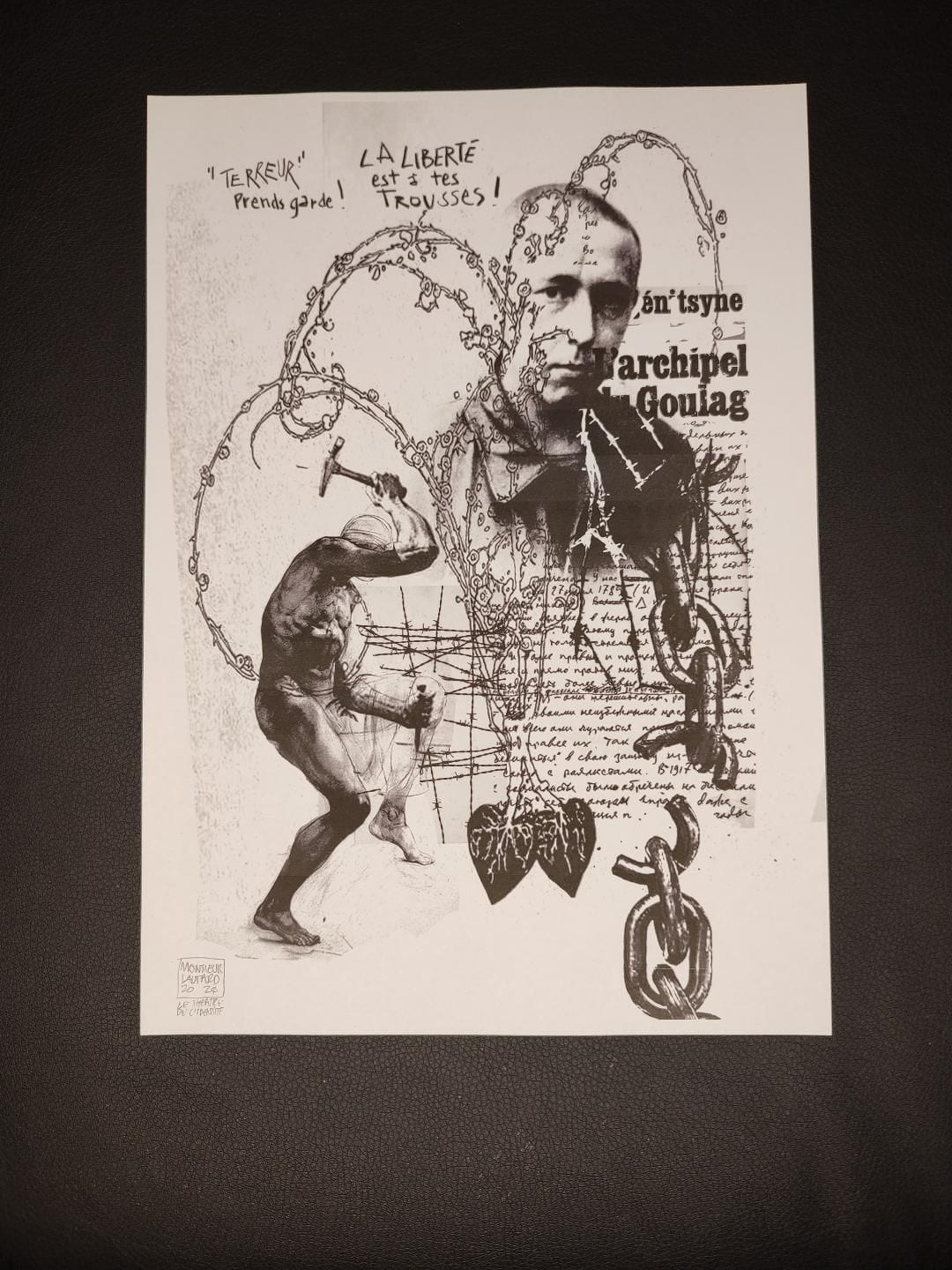Projet de tatouage graphique autour de la liberté